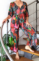 Damen Zulu floral Jumpsuit