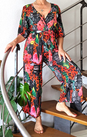 Damen Zulu floral Jumpsuit