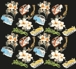 Damen Button Up Hawaii Shirt