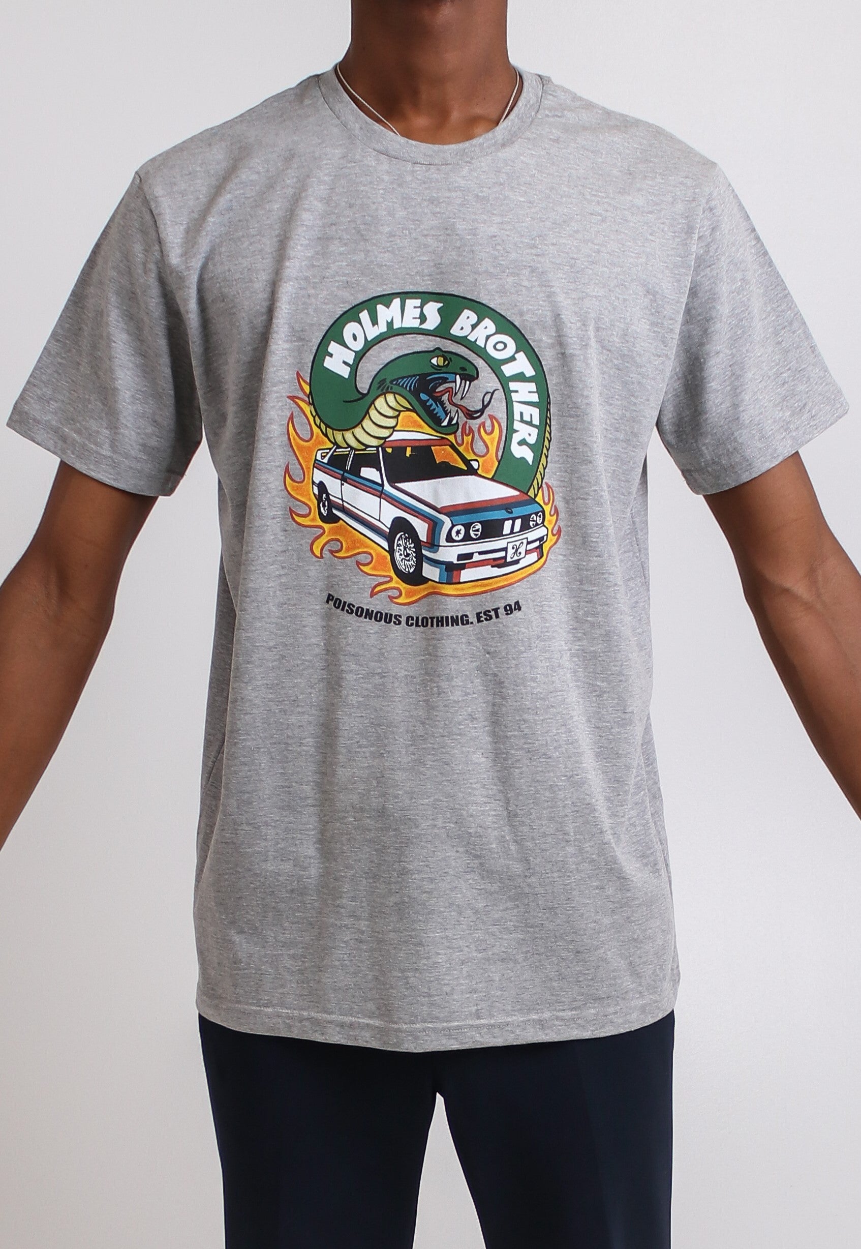 Holmes Brother Flaming T-Shirt