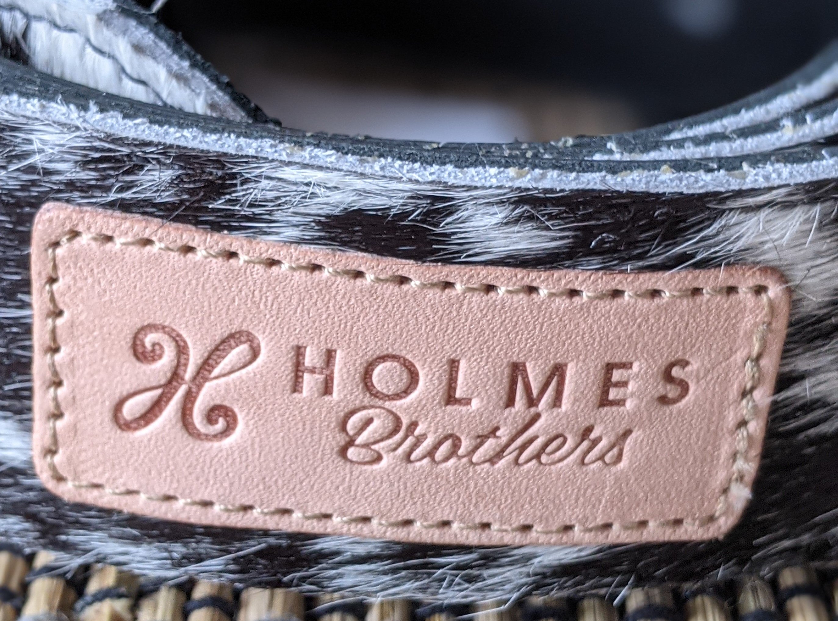 Holmes Nguni Leather Belt