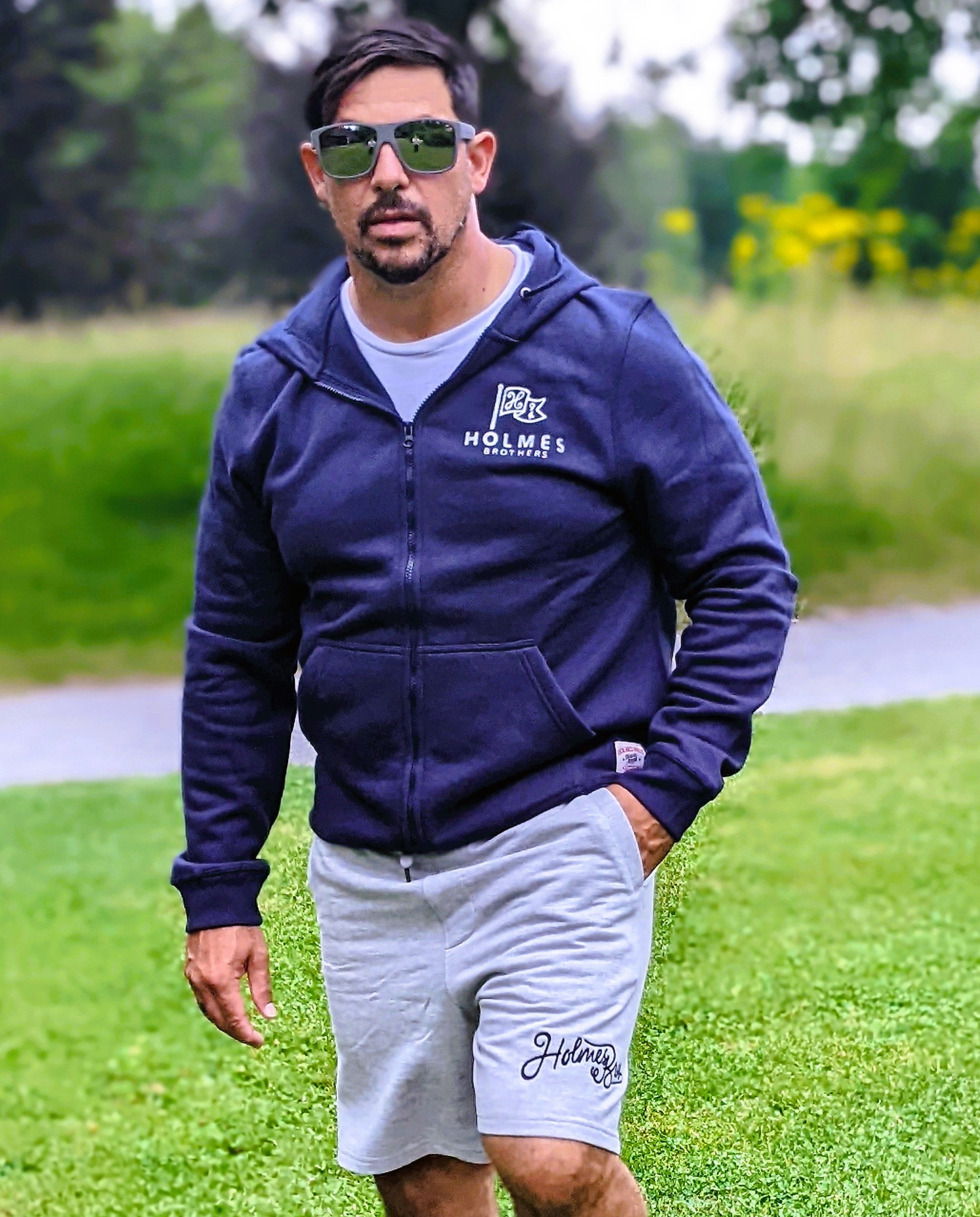 Holmes Flag Zip Hoodie